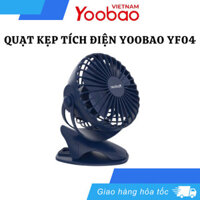 [ 6400mAh ] Quạt tích điện chân kẹp Yoobao Y-F04 tiện lợi, dùng liên tục 30 tiếng - Thiết kế chắc chắc - Nhiều màu sắc