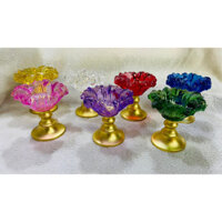 [ 7 MÀU ] CHÂN ĐÈN CẦY ĐỂ NẾN TILIGHT - CAO 7CM [ DC 11 ]