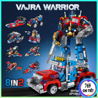 [ 769 Chi tiết] Đồ chơi lắp ráp Robot biến hình OPTIMUS Prime, lắp ráp mô hình Robot xếp hình xe dạng hộp giấy