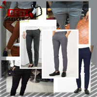 𝙆𝙃𝙊 𝙂𝙄À𝙔 𝙂𝙄Á 𝙂Ố𝘾 Quần âu , quần tây nam [ ĐEN - XÁM - XANH THAN - NÂU - XÁM TIÊU - TRẮNG TIÊU ] chất vải Tuyết