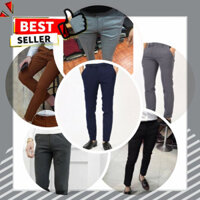 𝙆𝙃𝙊 𝙂𝙄À𝙔 𝙂𝙄Á 𝙂Ố𝘾 Quần âu , quần tây nam [ ĐEN - XÁM - XANH THAN - NÂU - XÁM TIÊU - TRẮNG TIÊU ] Body Hàn Quốc