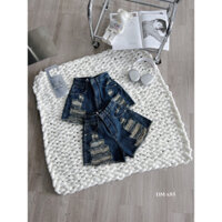 🍒🍒🍒 ☀️ QUẦN SỌT JEAN RÁCH ĐÙI NỮU - HÀNG VNXK UN