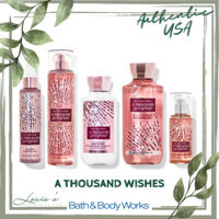 [ A THOUSAND WISHES ] (nhiều size) - Body mist | Tắm | Lotion | Kem dưỡng thể / Xịt thơm toàn thân Bath & Body Works Mỹ