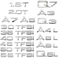 ✷ ❈ Abs Dành Cho Xe Audi A3 A4 A5 A6 A7 A8 Q3 Q5 Q7 Q8 A4L A6L A8L Q5L 1.8T 2.0T 3.0T V6T V8T 30 35 40 45 50 55 TFSI Xe Phía Sau Thân Cây Chữ Cái Huy Hiệu Nhãn Dán Logo