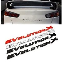 ✷ ❈ Abs Evolution X Chữ Nhựa Trang Bị Lại Thân Cây Biểu Tượng Huy Hiệu Kiểu Dáng Xe Decal Cho Mitsubishi Lancer EVO