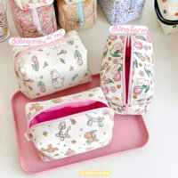 | AimeexOhlala Pouch | TÚI MỸ PHẨM ( MAKEUP POUCH ) MADE BY AIMÉEXOHLALA (P6)