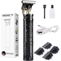 【 Alpha Borong 】 Tông Đơ Cắt Tóc Vintage T9 Dao Cạo Chuyên Nghiệp HW-T8 Lưỡi Mesin Gunting Rambut Cắt Hình Xăm Tóc