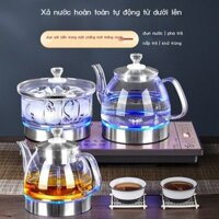 ♚ Ấm trà hoàn toàn tự động, rót nước tự động, ấm đun nước, máy pha trà, bàn trà, bàn trà, bộ ấm trà nhúng dùng trong gia