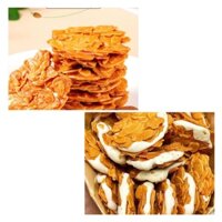 [ Ăn vặt ngon] Combo 1000g Bánh ngói hạnh nhân/Bánh lát dừa/ Bánh quy Nougat Hạnh nhân/Bánh lát hạnh nhân giòn thơm ngon