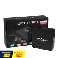 [ Android TV Box Truyền hình 4K MXQ Pro 2G+16G Chip xịn S905W - Tích hợp FPT Play (Loại tốt - Bán chạy)