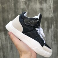 ( Ảnh chụp tại shop) Giày thể thao sneaker Unisex đen trắng cổ cao