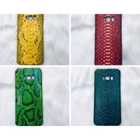 [ Ảnh thật 100%] Ốp điện thoại samsung S8 plus da trăn thật 100%