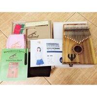 ( ẢNH THẬT ) Đàn Thumb Piano K17KEQ dòng cao cấp Gecko 17 phím - Kalimba 17 keys - HÀNG CÓ SẴN