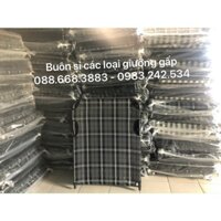 ( Ảnh thật) Giường bạt vải bố đài loan loại lớn | Giường gấp cao cấp siêu bền