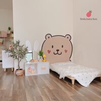 [ Ảnh thật ] Giường trẻ em dạng thấp, giường ngủ cho bé bằng gỗ