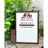 [ ẢNH THẬT ] Hộp, hòm thư góp ý, in logo theo yêu cầu khách hàng. Mẫu mới sang trọng, xài bền, đẹp mắt - MayColor