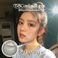 [ Ảnh Thật ] Lens Cận Màu Xám Tự Nhiên Không Giãn Gel Gray 14mm - Kính Áp Tròng Hàn Quốc Vassen Sexy Me