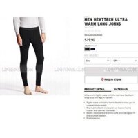 [ Ảnh thật ] quần giữ nhiệt nam