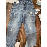 [ ẢNH THẬT ] Quần Jeans Quần Bò Ống Suông Co Dãn 4 Chiều Chất Đẹp Bắt Mắt có Đầy Đủ 4 Size 26 27 28 29