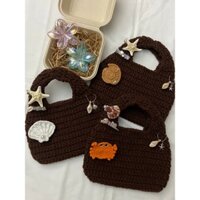 [ ẢNH THẬT SỐP TỰ CHỤP ] Túi len Handmade vintage