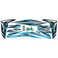 (  ẢNH THẬT ) Tem xe Jupiter Fi , Mẫu tem 3 lớp thái vip pro đủ màu