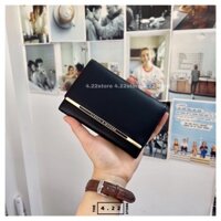 [ ẢNH THẬT ] VÍ NỮ GẤP 3 LOGO Classic & M