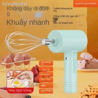 ☍ ✐ [Ảnh thật/Sẵn] ●㍿◈Máy đánh trứng điện, trộn gia dụng có thể sạc lại, cụ làm bánh bơ, tự động cầm tay nhỏ