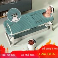 ﹍ [Ảnh thật/Sẵn] wiq_to__31Xô tắm người lớn có thể gập lại xô bồn nhựa hấp mồ hôi trẻ em gia dụng