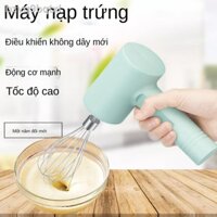 ✈ ☢ [Ảnh thật/Sẵn]∏✇✖Máy đánh trứng gia dụng Sạc điện không dây cầm tay nhỏ kem xay sinh tố đình