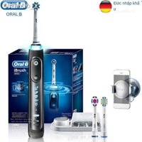 ✼ ◑ [Ảnh thật/Video]▥✘Bàn chải đánh răng điện Braun OralB / Oral B nhập khẩu Đức iBrush9000 dành cho người lớn 3D Blueto