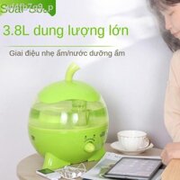 ☊ [Ảnh thật/Video]Máy tạo độ ẩm, âm sáng trong nhà, phòng ngủ, làm việc, bà bầu, trẻ sơ sinh, điều hòa công suất lớn, xô