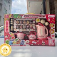 ( Ảnh Tự Chụp) Âm siêu tốc mini -đồ chơi nhà bếp cho bé.Âm đun siêu tốc,bình đun siêu tốc-đồ chơi siêu thị mini