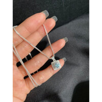 [ Ảnh + Video Thật] Dây Chuyền + Mặt Dây Bạc 925 đính xoàn cao cấp DM05 | Khiết Nha Jewelry | Silver Premium