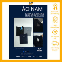 [ Áo Big Size ]  Áo Nam Big Size Thirty Plus Chính Hãng LoGo Vương  Miện, Áo Thể Thao Big Size Tiêu Chuẩn Xuất Khẩu