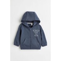 -Áo khoác nỉ hoodie có mũ sz 18-24m HM H&M_hàng chính hãng authentic US