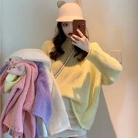 🍑 Áo len mỏng form rộng 🍑