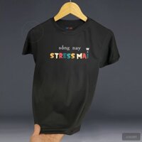 [ Áo NỮ và NAM ] - Áo STRESS. Cầu Lông, Pickleball, Tennis - Mã số AMD05