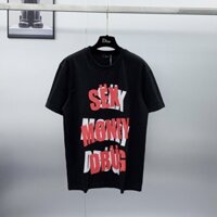` > Áo Phông Nam Nữ In Nổi Chữ Sex Money Drug . Áo Phông Tay Lỡ Nam Nữ From Rộng N124 > `