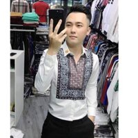 . 🔥 ÁO SƠ MI TRẮNG THỜI TRANG VÁ NGỰC CỰC ĐẸP 🌺 . .