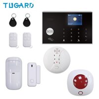 ❀⋮ ️Tuya 433MHz Wired WIFI GSM Alarm System For iOS Android APP Remote Control Wireless Home Security&amp;Burglar Alarm