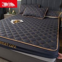 ﺴ ATZvvn Cold AaA ACold Nam Cực Chống Thấm Nước Chần Gòn Tấm Đơn Mảnh Dày Simmons Tấm Bảo Vệ Nệm Nước Tiểu Cô Lập Thoáng