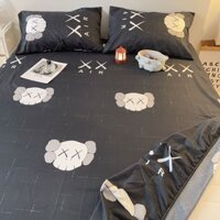 ❈ ATZvvn Cold AaA ACold Nệm hơi hoạt hình một mảnh nổi tiếng trên Internet Khăn trải giường hình gấu KAWS nệm chống trượ