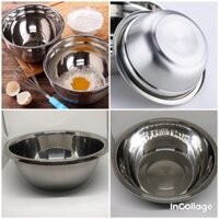 🍵 Âu trộn bột / Tô trộn bột inox cao cấp D28