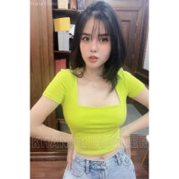 ( Auth ) Áo thun cổ vuông Zara sz S newtag