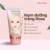 [ AUTH + Date 2025] KEM DƯỠNG TRẮNG DA ROSA Seoulrose Bản mới nhất ( DATE 2025)