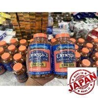 [ Auth - date xa] Viên Uống Dầu Cá hồi Omega 3 Pure Alaska Nhật bản hộp 450 viên