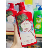 ( Auth Mỹ ) Dầu Gội Đầu 2 In 1 Old Spice Fiji 650ML (Dầu Gội Xả)
