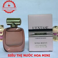 [ AUTH ] Nước hoa nữ Nina Ricci L'Extase Caresse De Roses EDP Legere 5ml