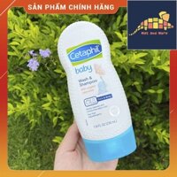 [ AUTH ] Sữa tắm gội Cho bé Cetaphil Baby Wash & Shampoo with Organic Calendula 230/339ml của Mỹ