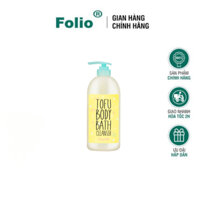[ Auth Thái ] Sữa Tắm Trắng Da Đậu Phụ Cathy Doll Tofu Body Bath Cleanser (750ml) Folio
